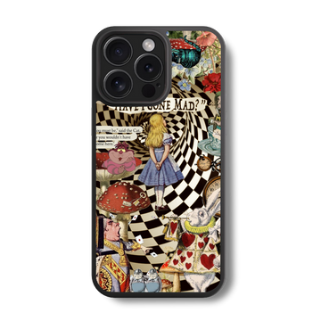 Down the Rabbit Hole Glass Case