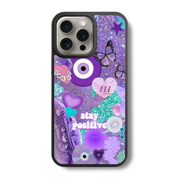 Butterfly Positive Energy Glass Case