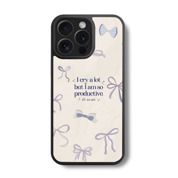 The Creative Crier Glass Case