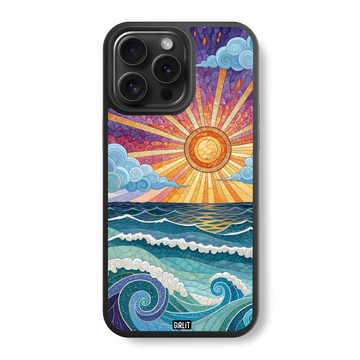 Seaside Serenity Glass Case