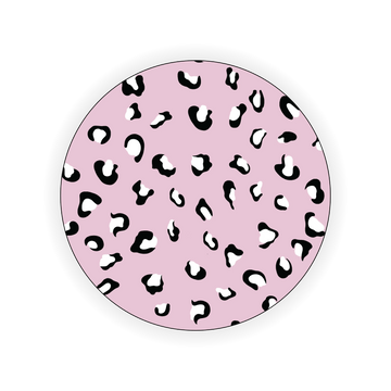 Pink Leopard Holder