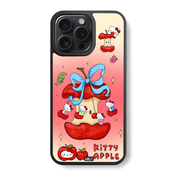 Sweet Apple Kitty Glass Case