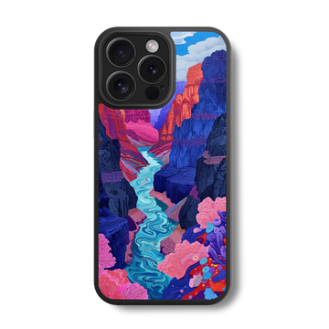Vivid Valley Glass Case