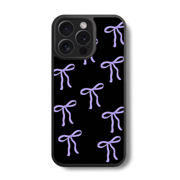 Purple Ribbon Bows Case