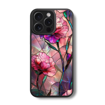 The Artisan Floral Glass Case