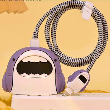 Shark Guard - iPhone Charger Case and Cable Protector
