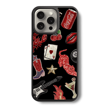Vintage Vibe Retro Chic Glass Case