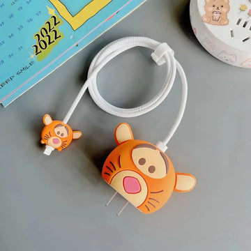 Baby Tiger - iPhone Charger Case and Cable Protector
