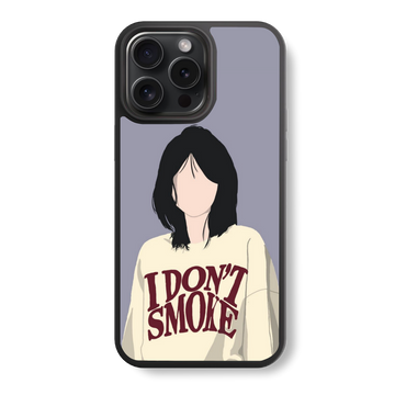 The "I Don't Smoke" Glass Case