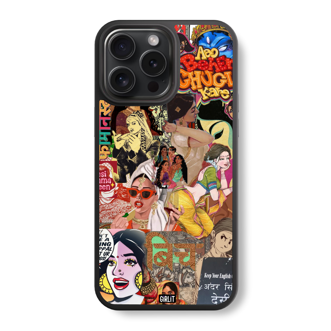 Bollywood Blitz Glass Case