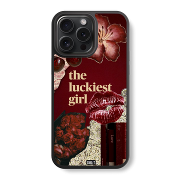 Lucky In Love Glass Case