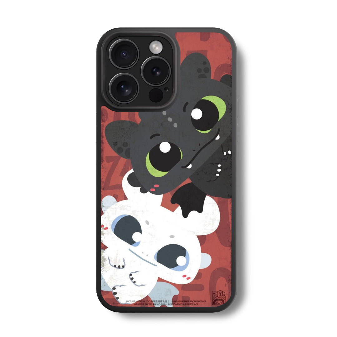 The Dragon Duo Glass Case