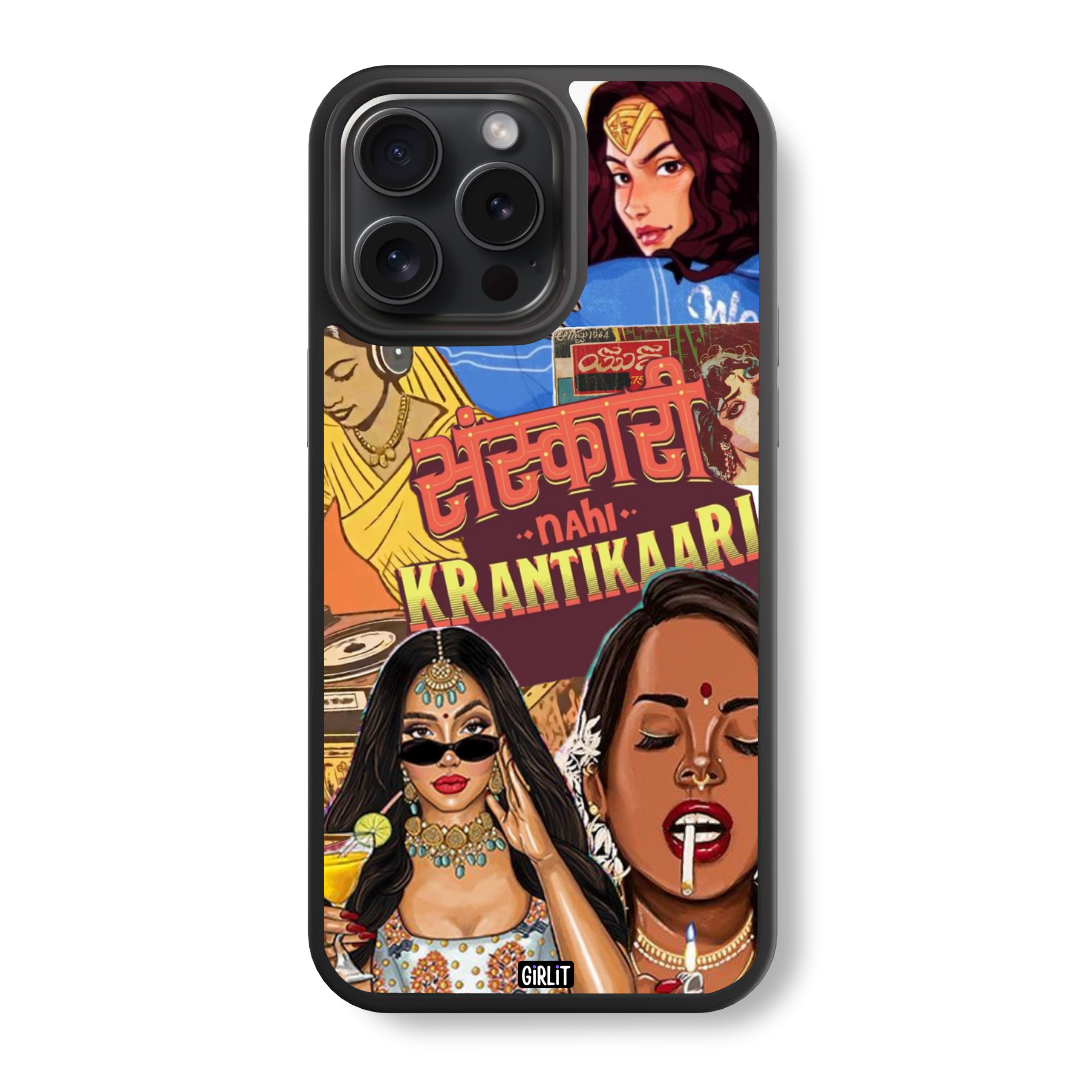 Bollywood Badass Glass Case