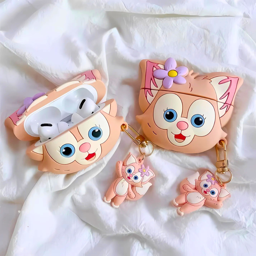 LINA BELL SILICONE AIRPODS CASE COVER FOR 1/2, 3 AND AIRPODS PRO