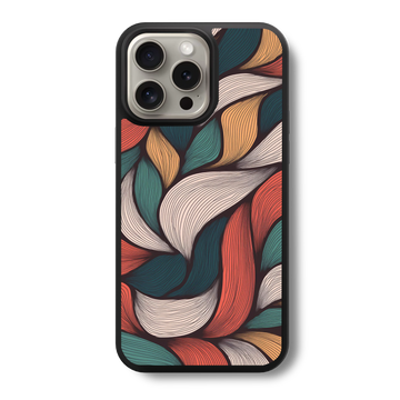 Flowing Colors Abstract Glass Case