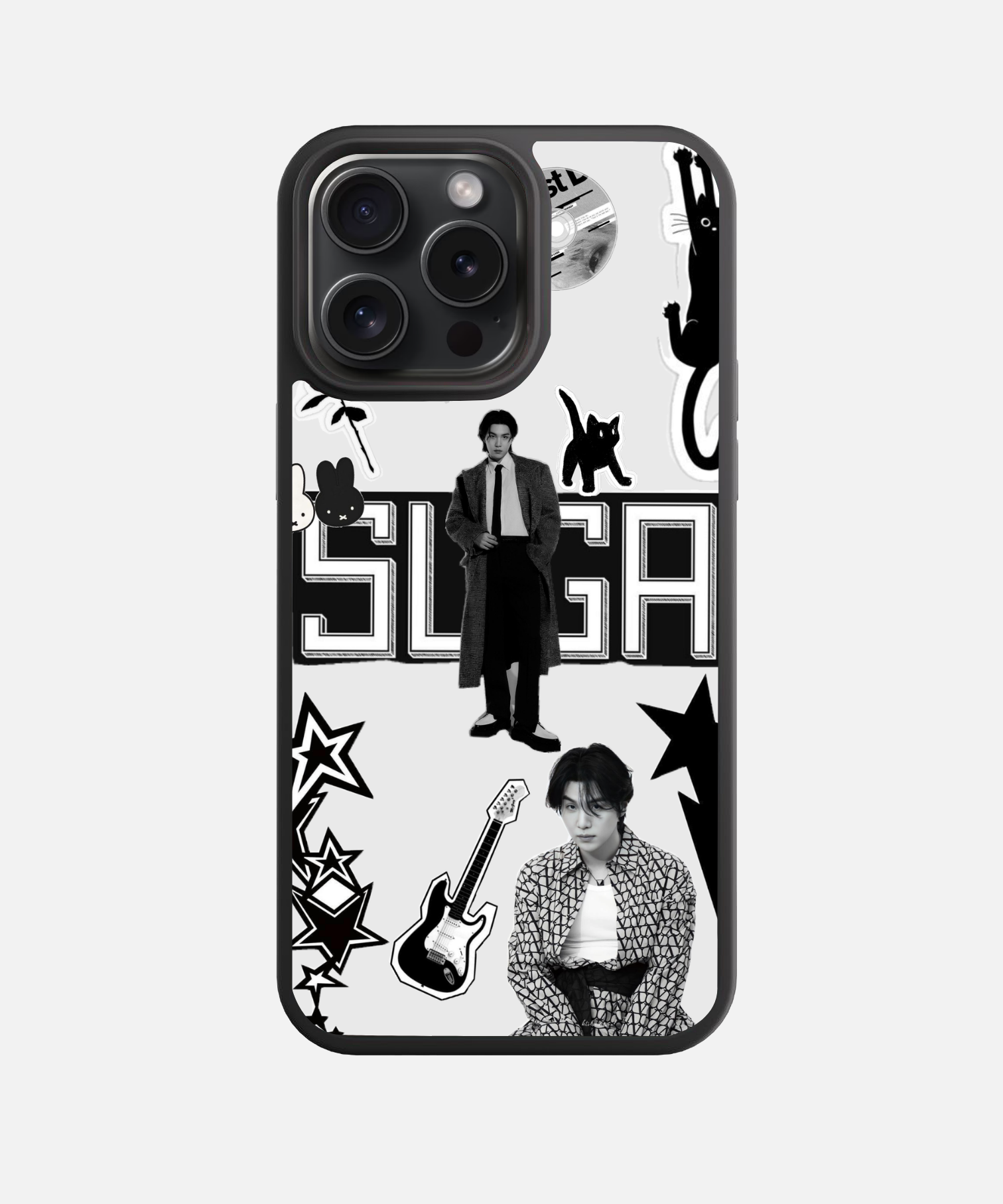 Edgy Yoongi Glass Case