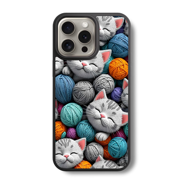 Happy Furballs Glass Case