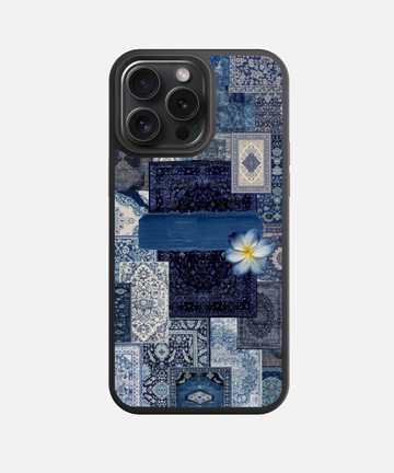 Persian Blue Bloomscape Glass Case