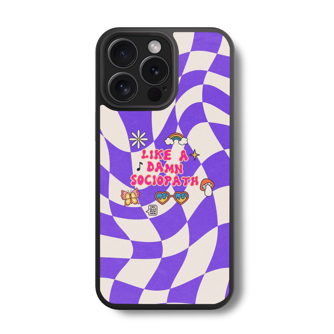 The Sociopath Vibe Glass Case
