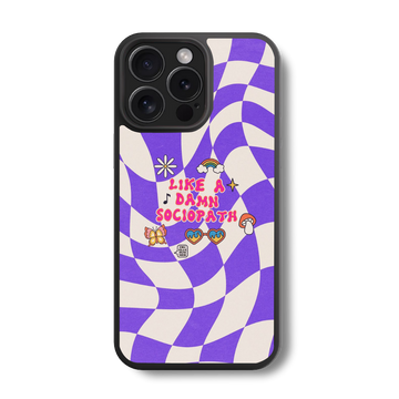 The Sociopath Vibe Glass Case