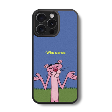Pink Panther Attitude Glass Case