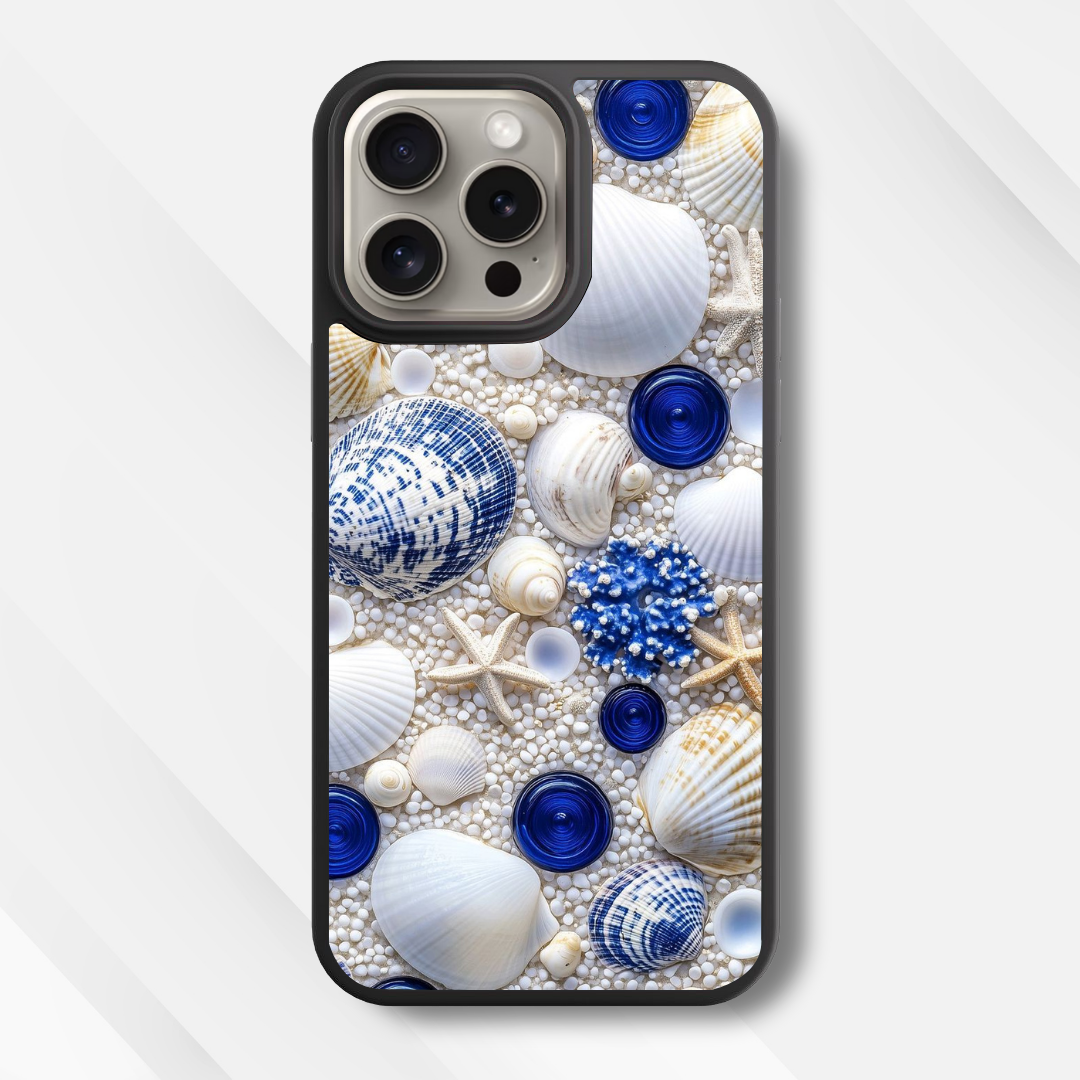 Seashell Sanctuary Glass Case