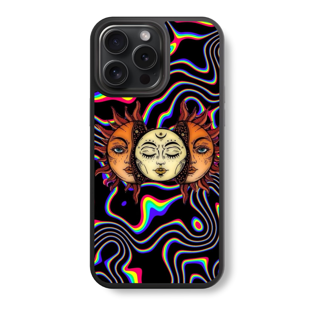Hypnotic Hues Glass Case
