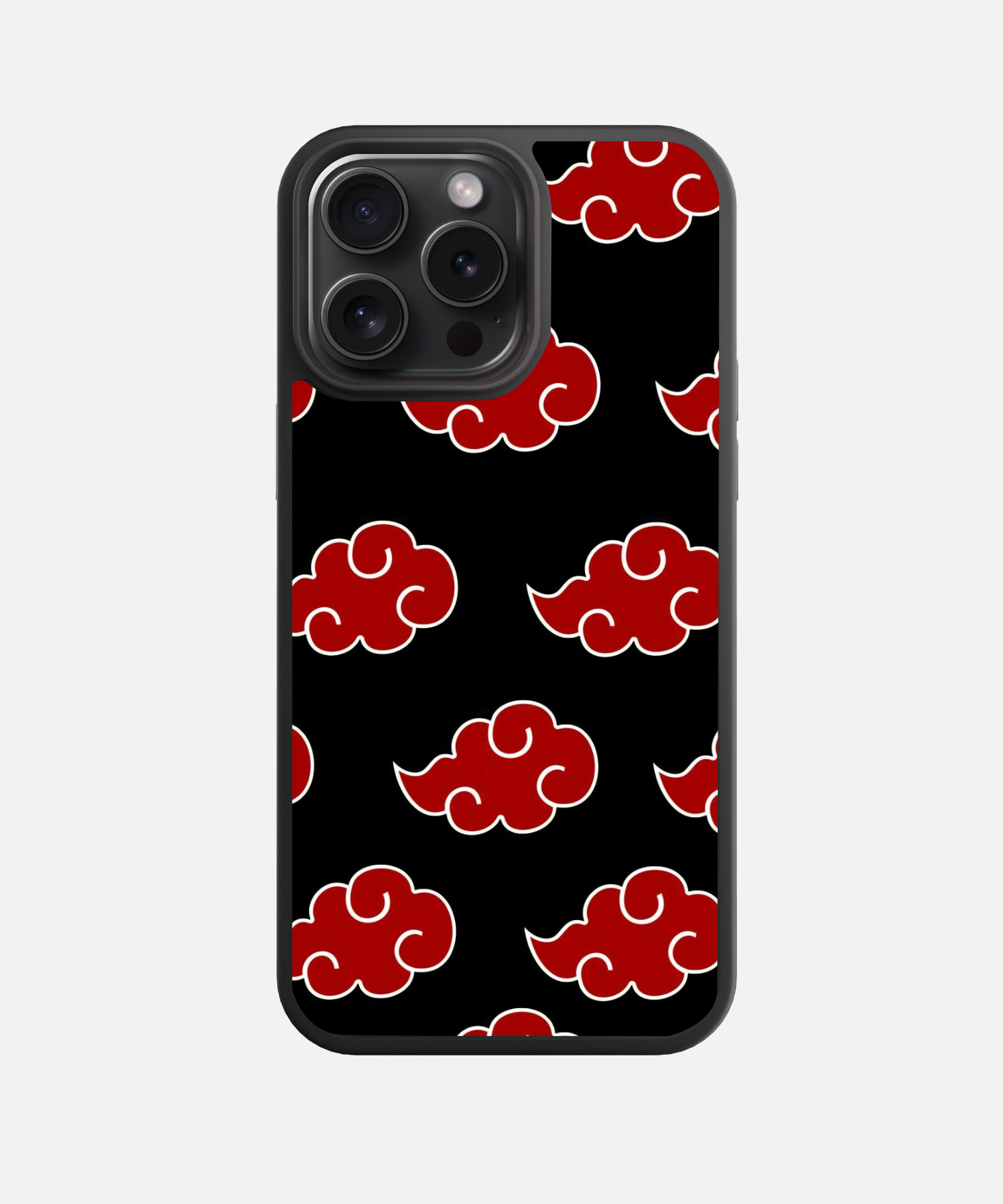 Akatsuki Red Clouds Glass Case