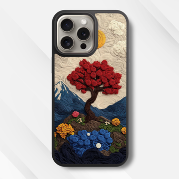 The Crimson Bonsai Glass Case