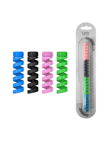 Highly Flexible Silicone cable protectors (4 Pcs)