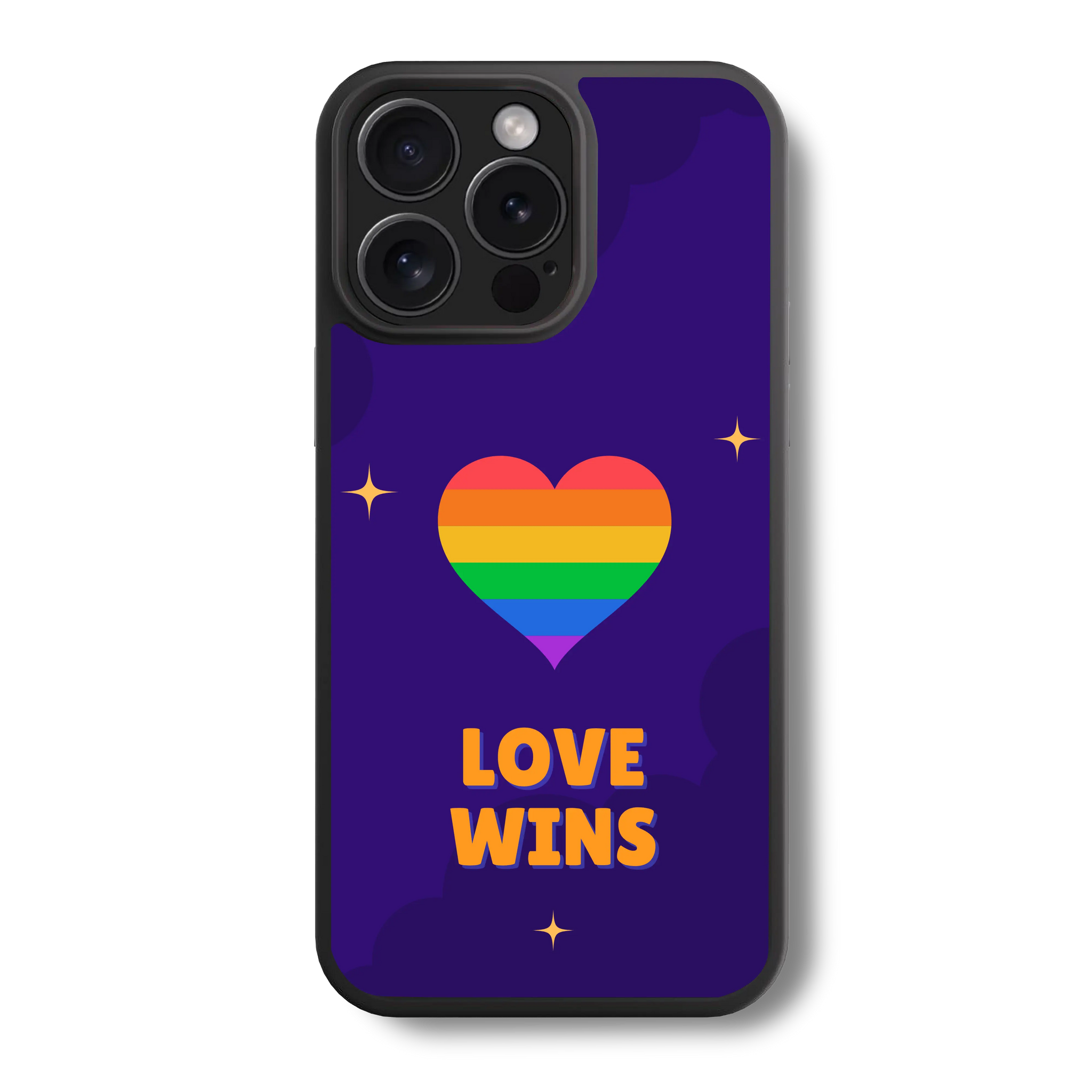 Pride Love Glass Case