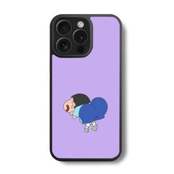 Crayon Shin-chan Pose Glass Case
