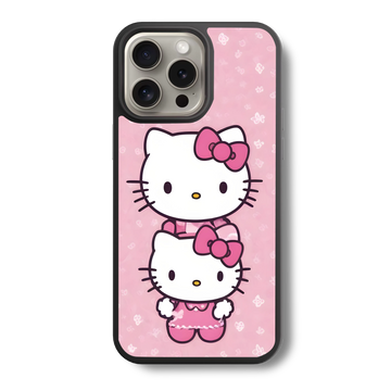 Hello Kitty Duo Glass Case