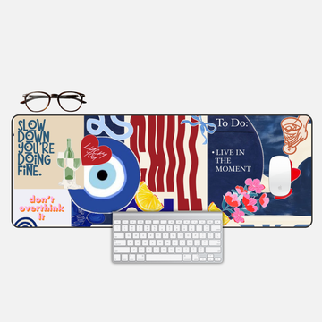 Ctrl+Alt+Dream Desk Mat and Gaming Mouse Pad