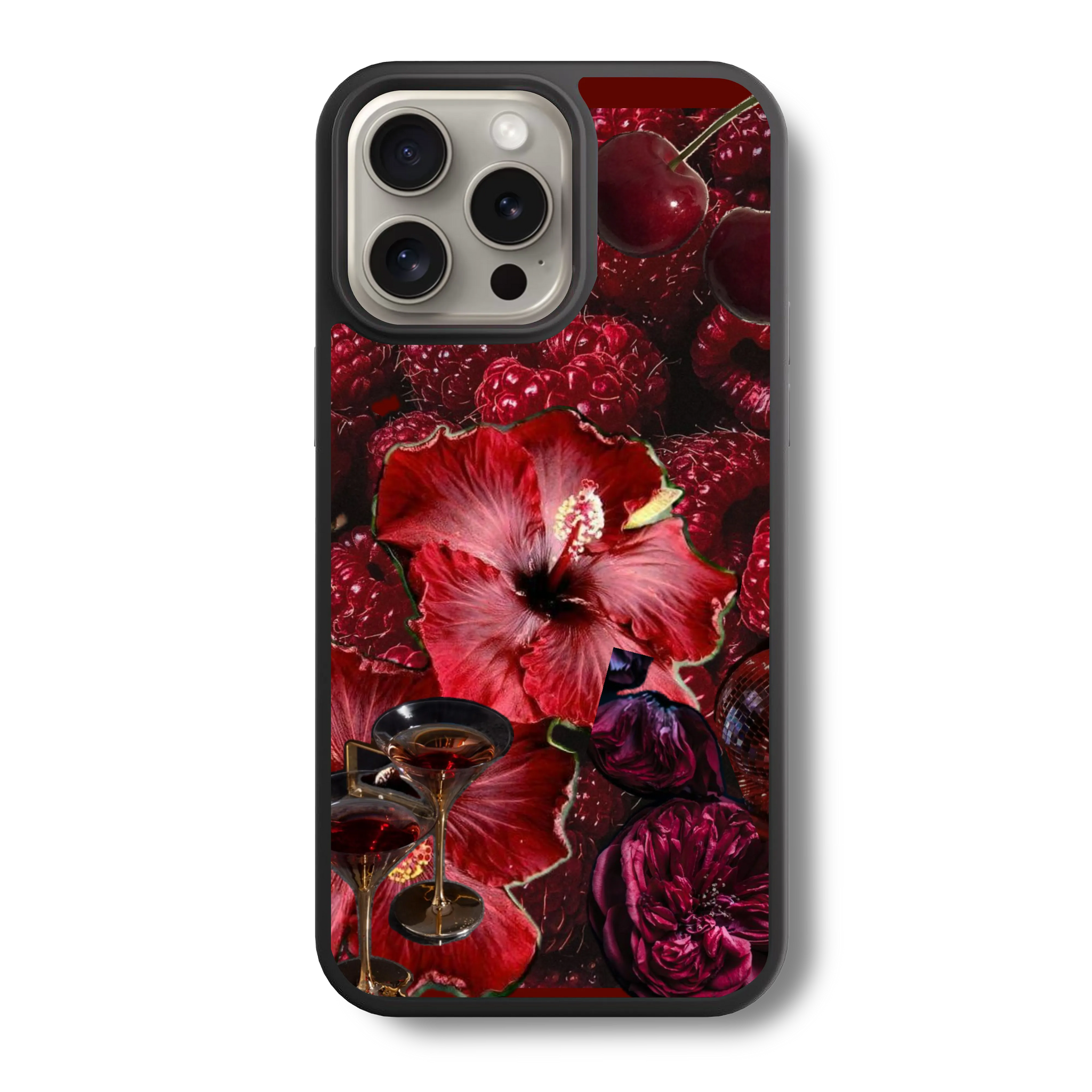 Crimson Crush Glass Case