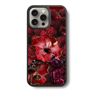 Crimson Crush Glass Case