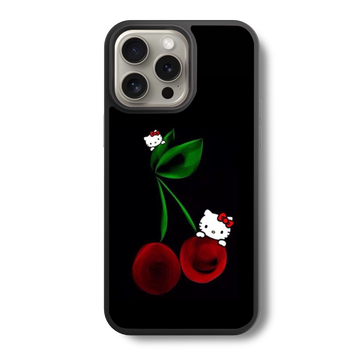 Cherry Bomb Kitty Glass Case