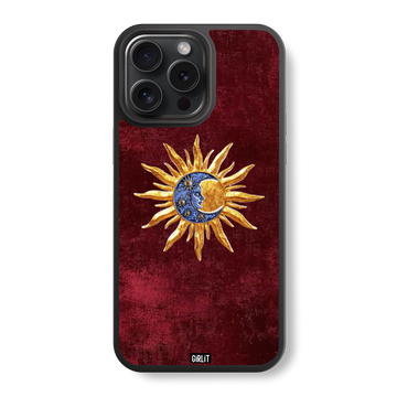 Solar Lunar Embrace Glass Case