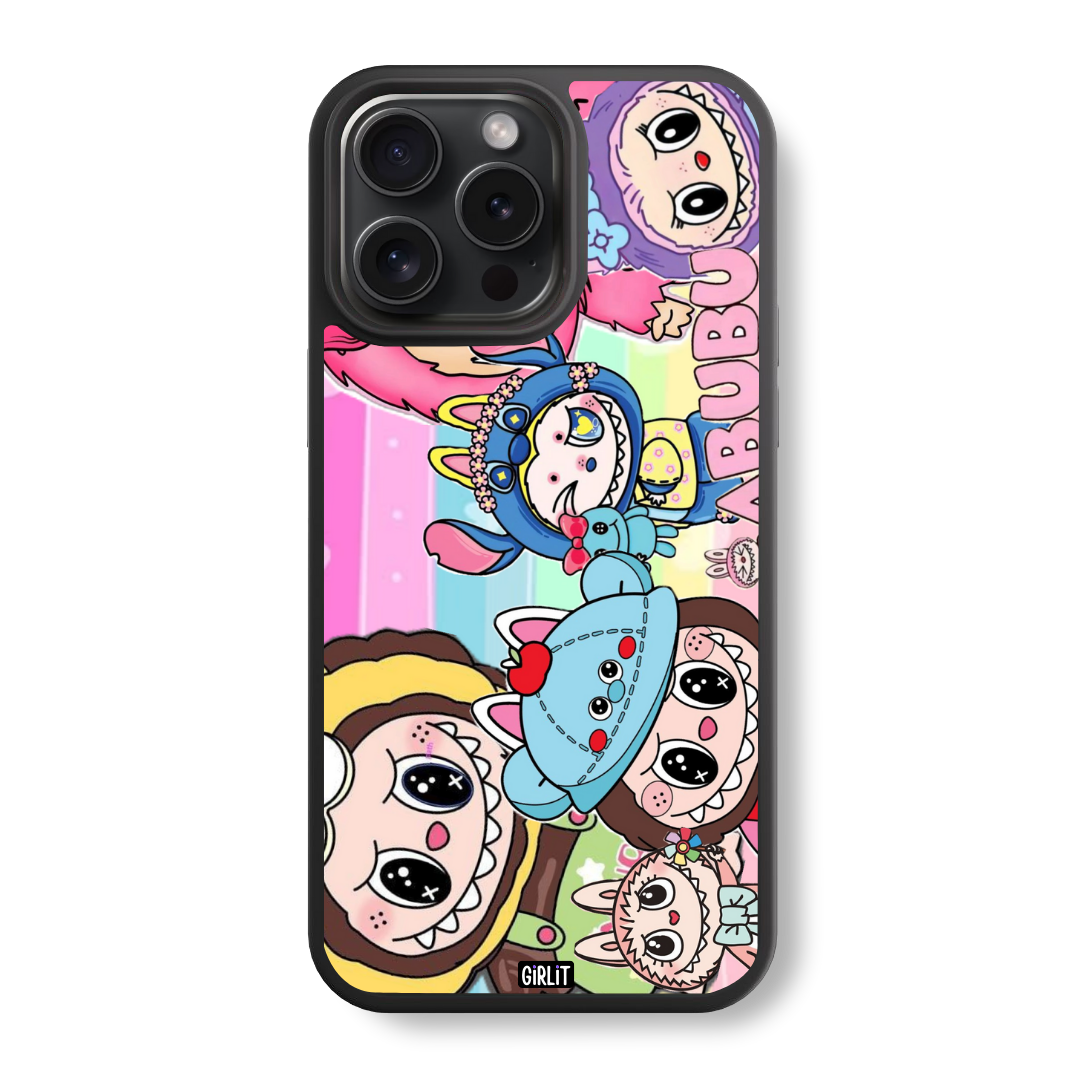 Bubblegum Buddies Glass Case