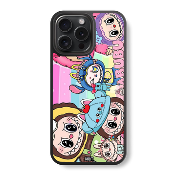 Bubblegum Buddies Glass Case
