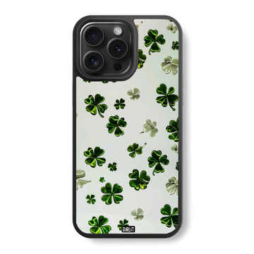 Glimmering Green Glass Case