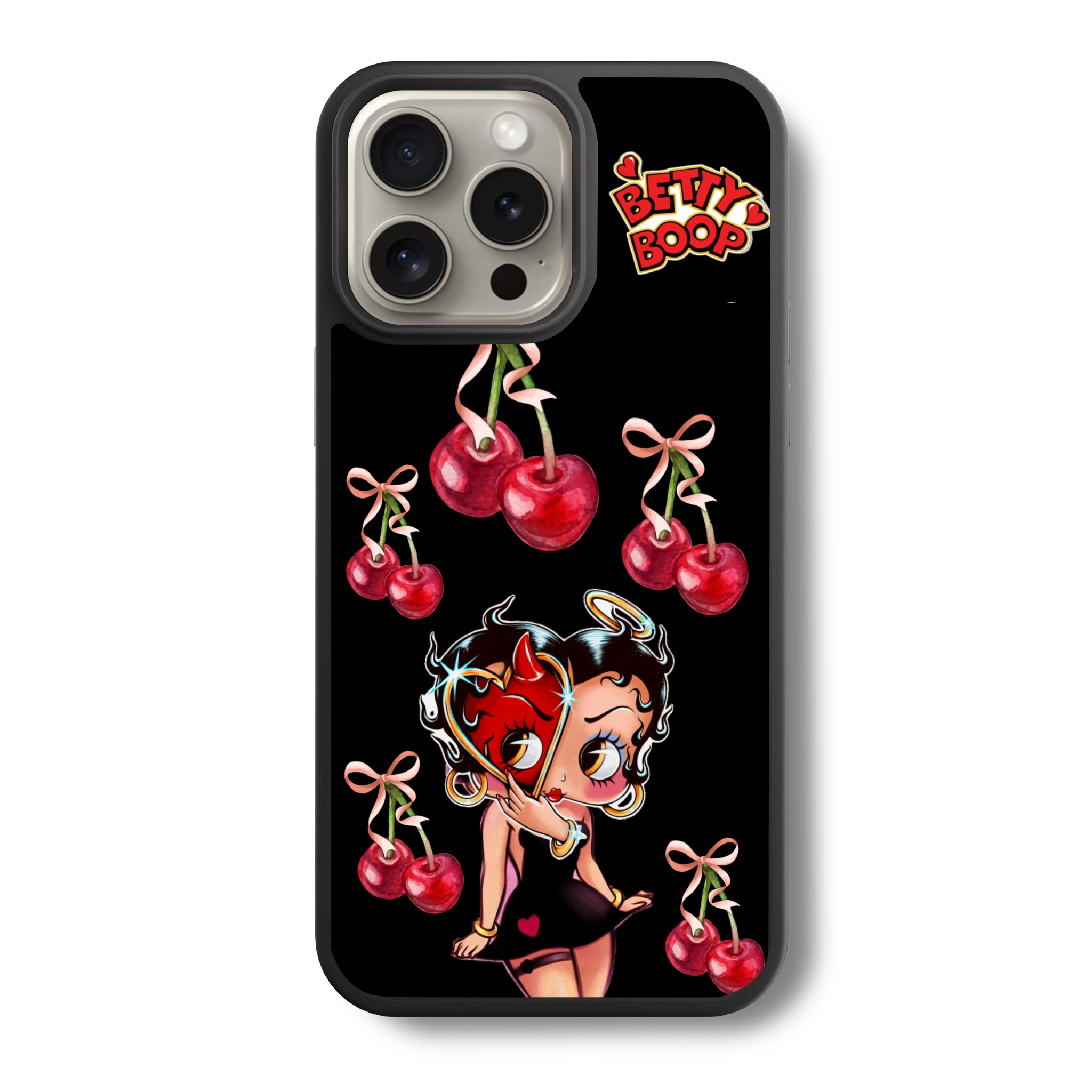 Betty Boop Bombshell Glass Case