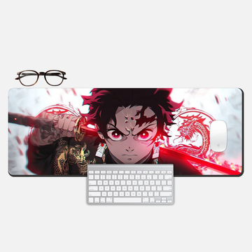 Tanjiro’s Resolve Desk Mat and Gaming Mouse Pad
