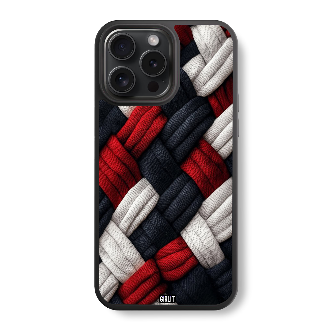 Woven Patriot Glass Case