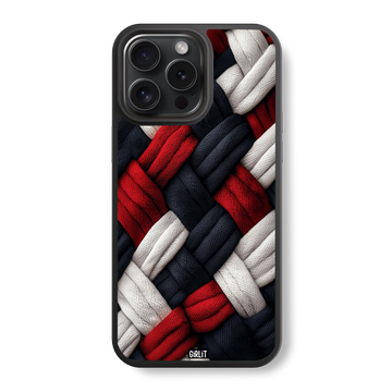 Woven Patriot Glass Case