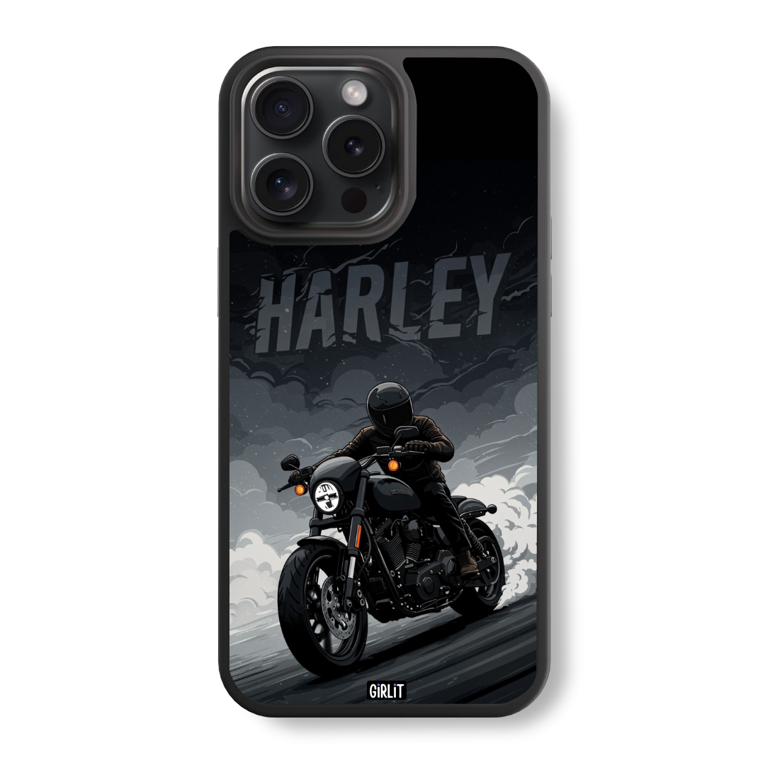 Harley Thunder Glass Case