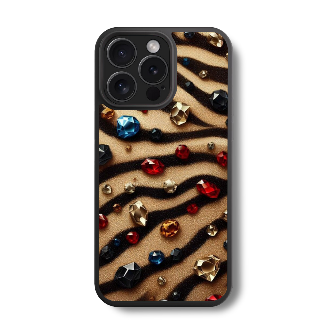 Jeweled Safari Glass Case