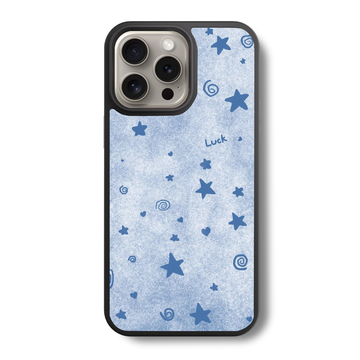 Celestial Blue Dream Glass Case