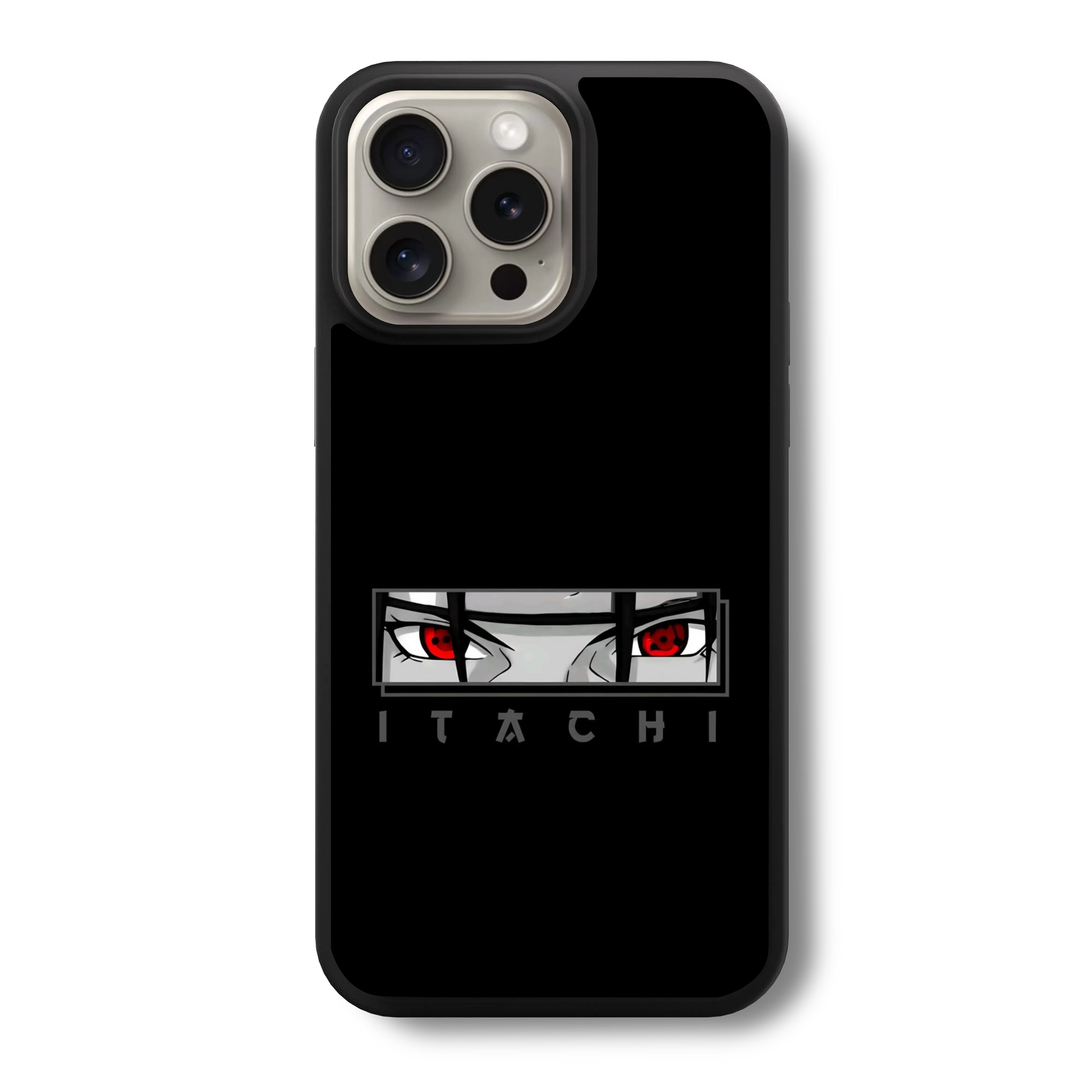 Itachi's Gaze Glass Phone Case