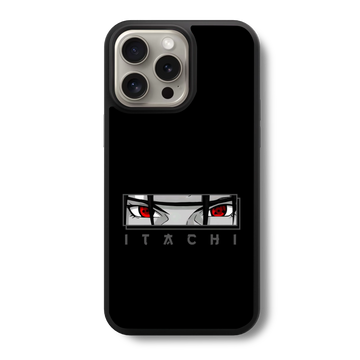 Itachi's Gaze Glass Phone Case